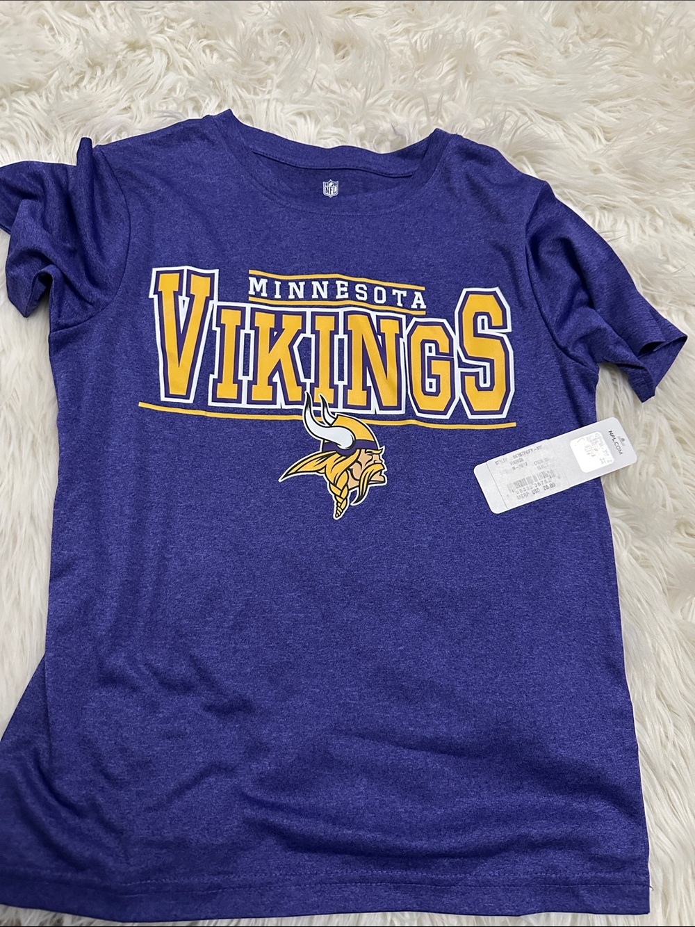 Kids Purple Vikings Tee